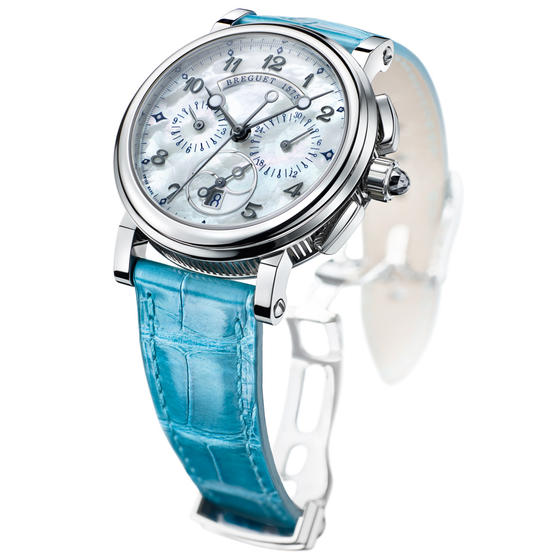 Breguet MARINE CHRONOGRAPH FOR WOMEN 8827 watch REF: 8827ST/5W/986